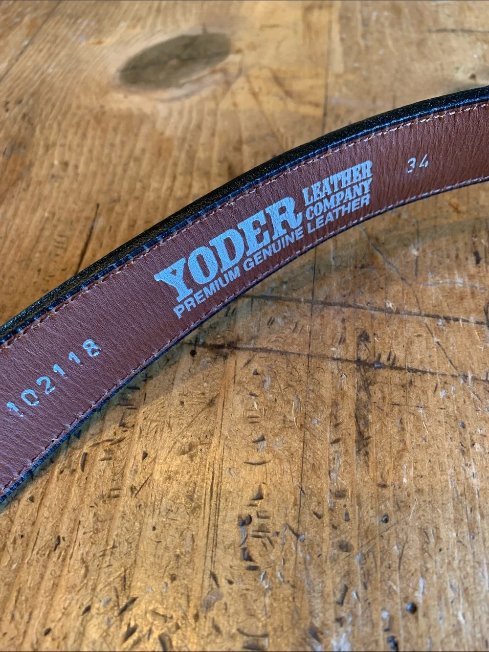 Men's Black Leather Belt with Polished Silver Buckle